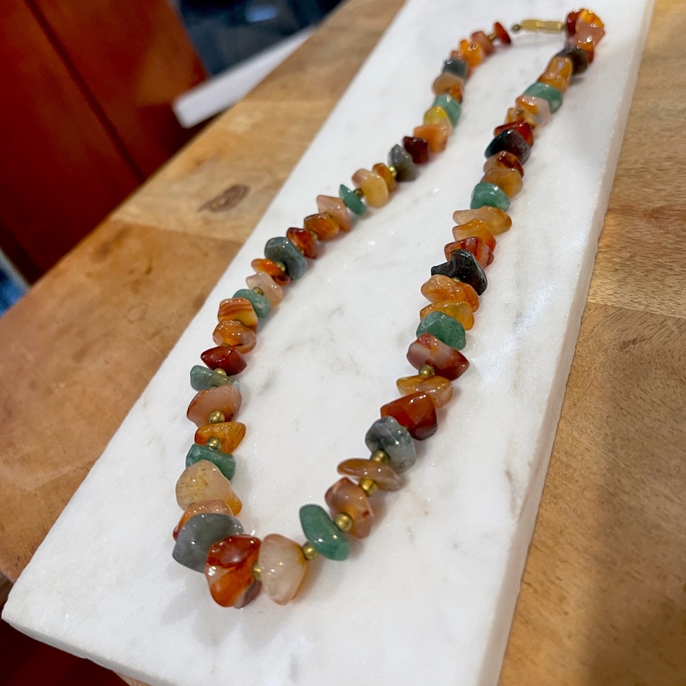 Natural Gemstone Necklace